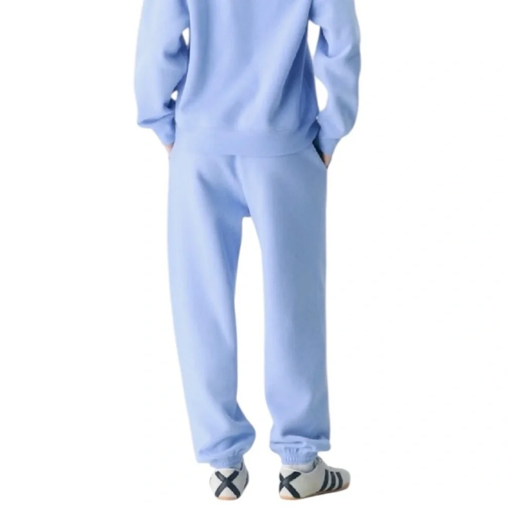 Aritzia Cozy Fleece Mega Sweatpants Dayflower Blue XS Oversized High Rise II